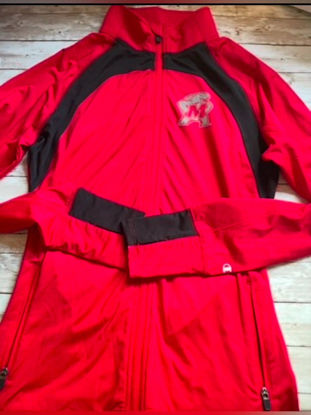 Champion Women's NCAA Maryland Terrapins Terps Performance Full Zip Jacket M - Picture 10 of 12